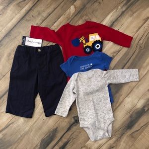 Hasting and mixed set bundle pants and onesies